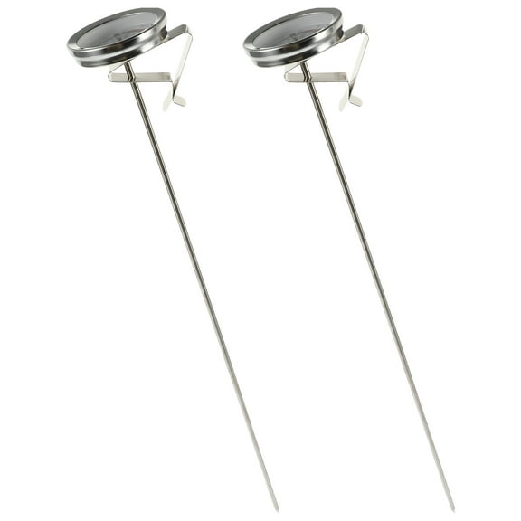 2 Pcs Deep-fry Thermometers Oven Probe Oil Noix Cooking Food Degrees