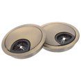 2 Pcs Desktop Cable Hole Cover Desk Grommet 60mm Desk Cord Grommet