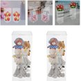thumbnail image 1 of 2 Pcs Display Cube Pedestal Art Sculpture Stand Acrylic Tall Column Display Box for Table Wedding Events Fiestas Party Decor, 1 of 11