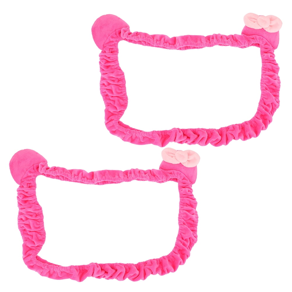 2 Pcs Display Dust Cover Elastic Monitor Pink Bow Tie Liquid Crystal ...