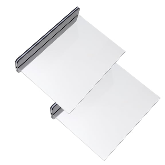 NIAIZEK Clear Acrylic Table Rack for Menu, Name Cards, Sign Holder Display Stand for Retail, Exhibitions, and Office Use