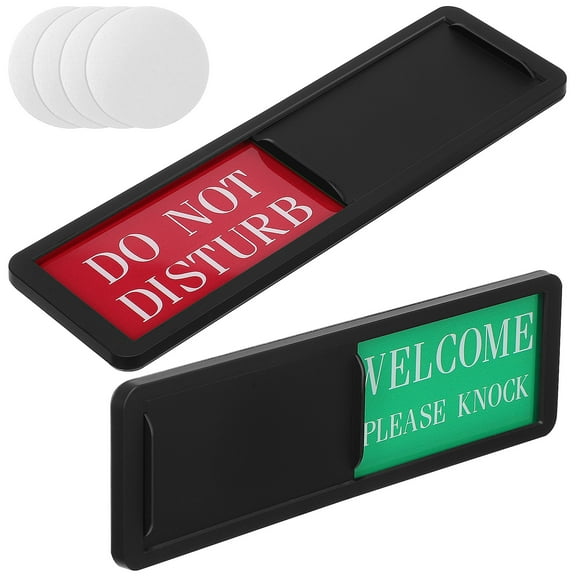 2 Pcs Do Not Disturb Signs Door Signs Room Signs Occupied Sign Privacy Sign Open Slider Privacy Sign