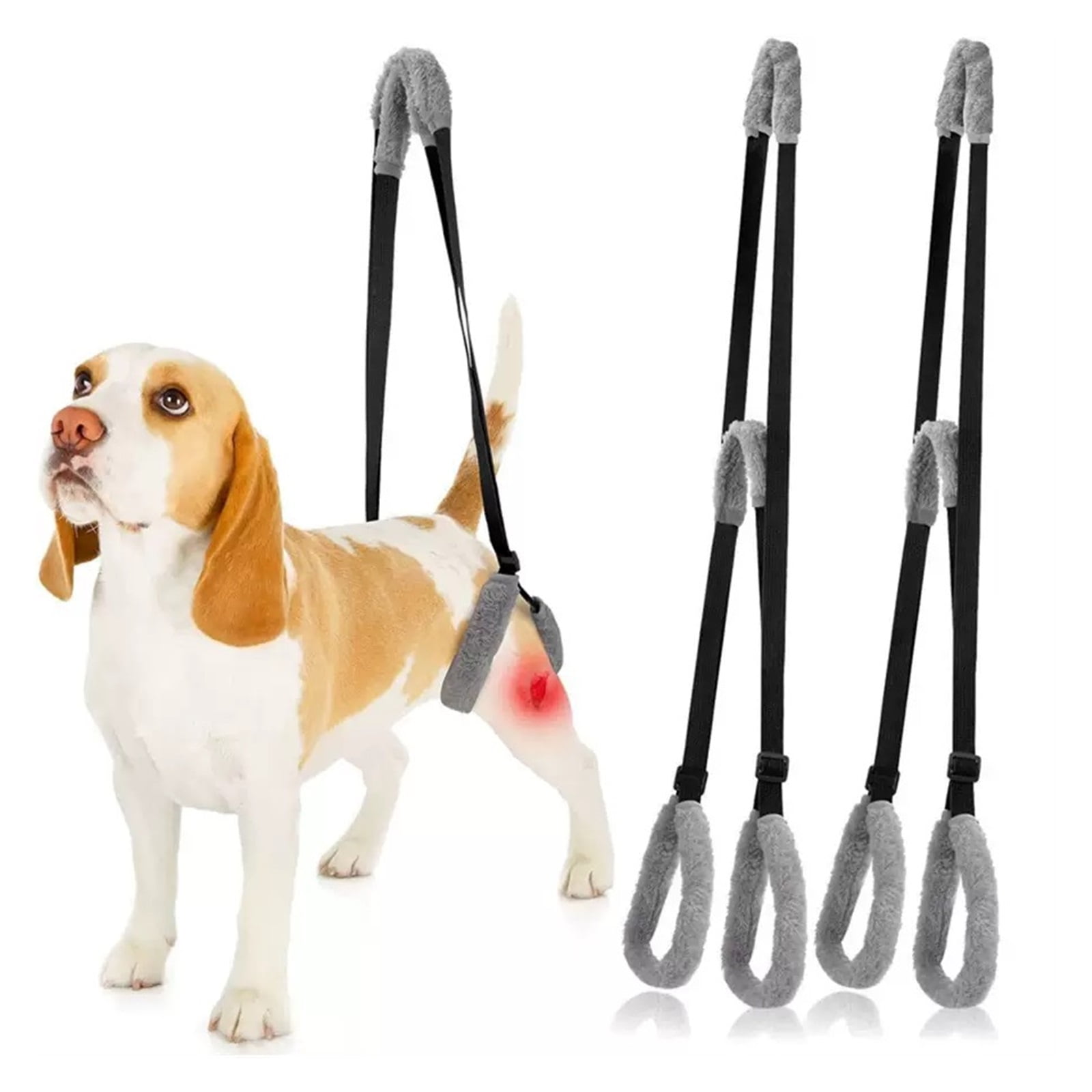 Help Em Up Dog Harness | Hind Leg Support Lift Sling | For Small To Large Dogs | Fleece Lined