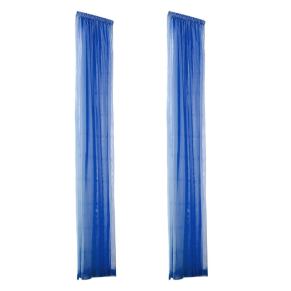2 Pcs Door Gauze Curtain Doorway Curtains, Room Divider Home Decor House Sheer Voile Curtains Panels Patio Wall Window Wedding Closet Living Room Bedroom Panel, 79x32inch