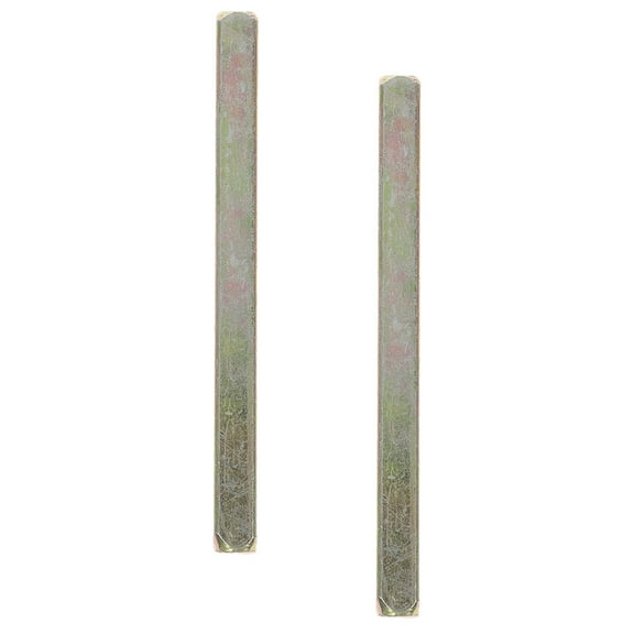 Golden Iron Door Spindle with Zinc Coating for Reliable and Stylish Door Hardware Needs 75mm 2pcs