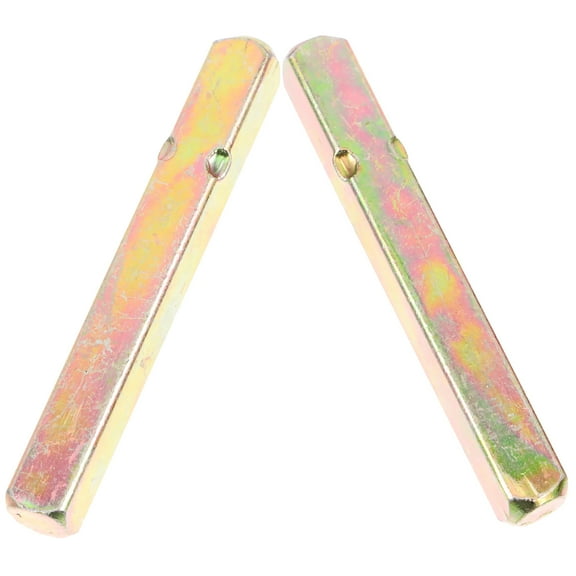 2 Pcs Door Lock Accessories Square Shaft Spindle for Antique Vintage Hardware Locks Commercial Handle