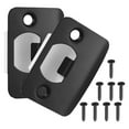 thumbnail image 1 of 2 Pcs Door Lock Guide Door Locks Stainless Steel Striker Plate Door Plates for Interior Doors House Door Strike Plate, 1 of 6