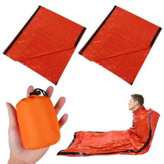 2 Pcs Double Camping Mat Pads Sleeping Bag Trekking Backpacking