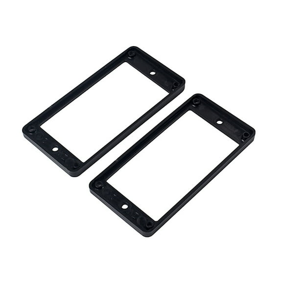 2 Pcs Double Coil Pickup Ring Guitar Pickup Mount Acoustic Pickup Mounting Ring for Guitar Humbucker Frame