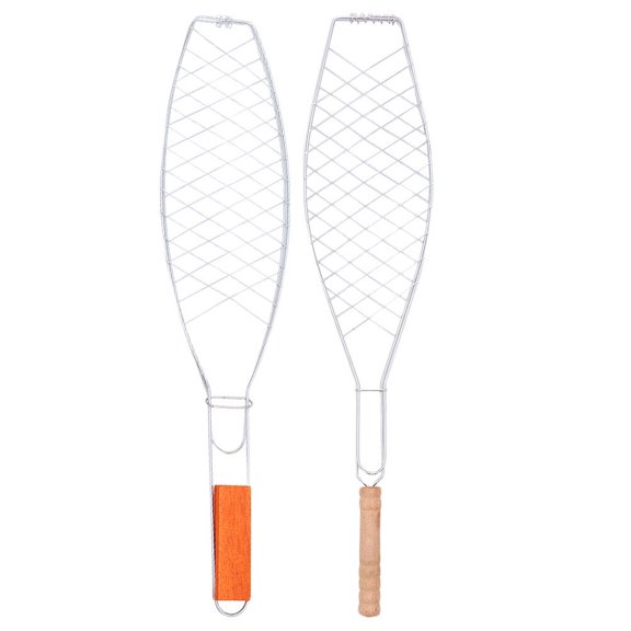 Set of 2 Double-Ended Spatula Flippers, 54x11x2cm Cooking Tools for Outdoor BBQ, Grilling and Kitchen Use