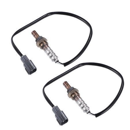 2 Pcs Downstream O2 Oxygen Sensor Fit for Toyota 4Runner RAV4 Camry No.8946506150/8946533380 Silver Tone