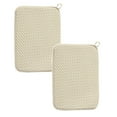thumbnail image 1 of 2 Pcs Drain Pad, Dish Drying Mats for Kitchen Counter, Dish Drying Pads Absorbent, Washable Microfiber Dishes Drainer Mats, Solid Color Dish Drying Mat for Kitchen, 23.6"x17.7", 1 of 9