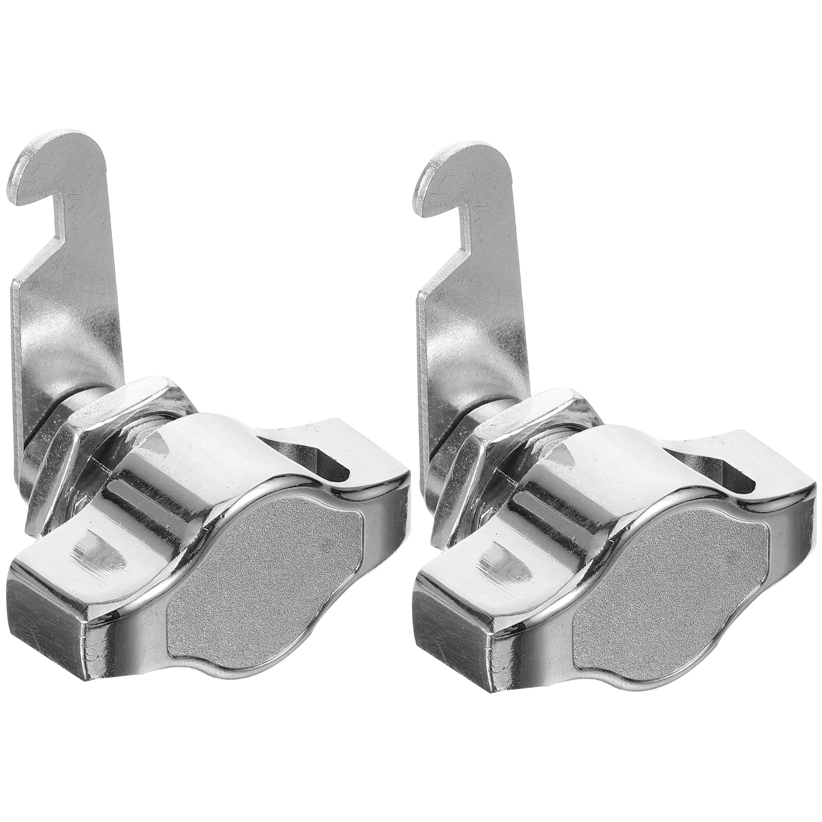 2 Pcs Drawer Safety Locks for Drawers Hasp Security Key Zinc