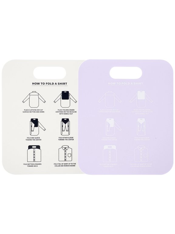 2-Pack Clothes Folding Tool for T-Shirts, Compact and Practical Organizer for Easy Storage and Neat Closet