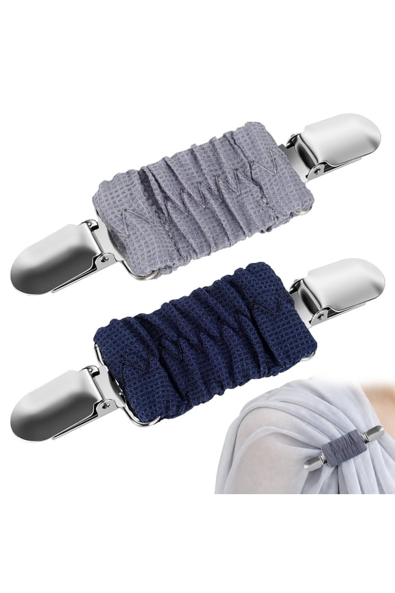 2 Pcs Dress Cinch Clip for Tightener Fitting Back Cinch Sweater Clip for Women Cardigan Sweater Dress Shawl Shirt