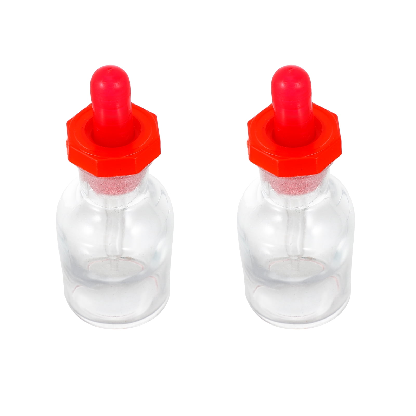 2 Pcs Dropper Reagent Bottle Alkaline Dropping Laboratory Empty Sub ...