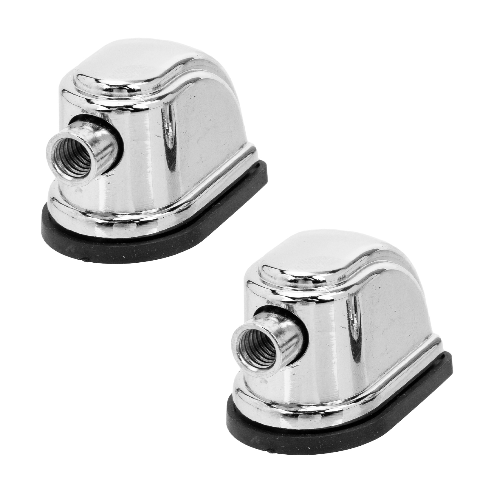 2 Pcs Drum Set Ear Snare Instrument Supplies Custom Lugs Hooks Durable Silver Practical
