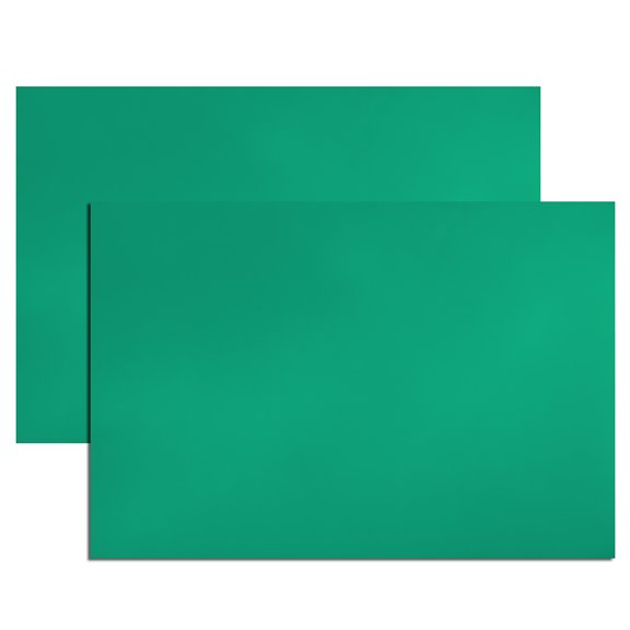 2 Pcs Dry Erase Magnetic Strip 11.7" x 8" Magnetical Sheet Labels Stickers Writable Green