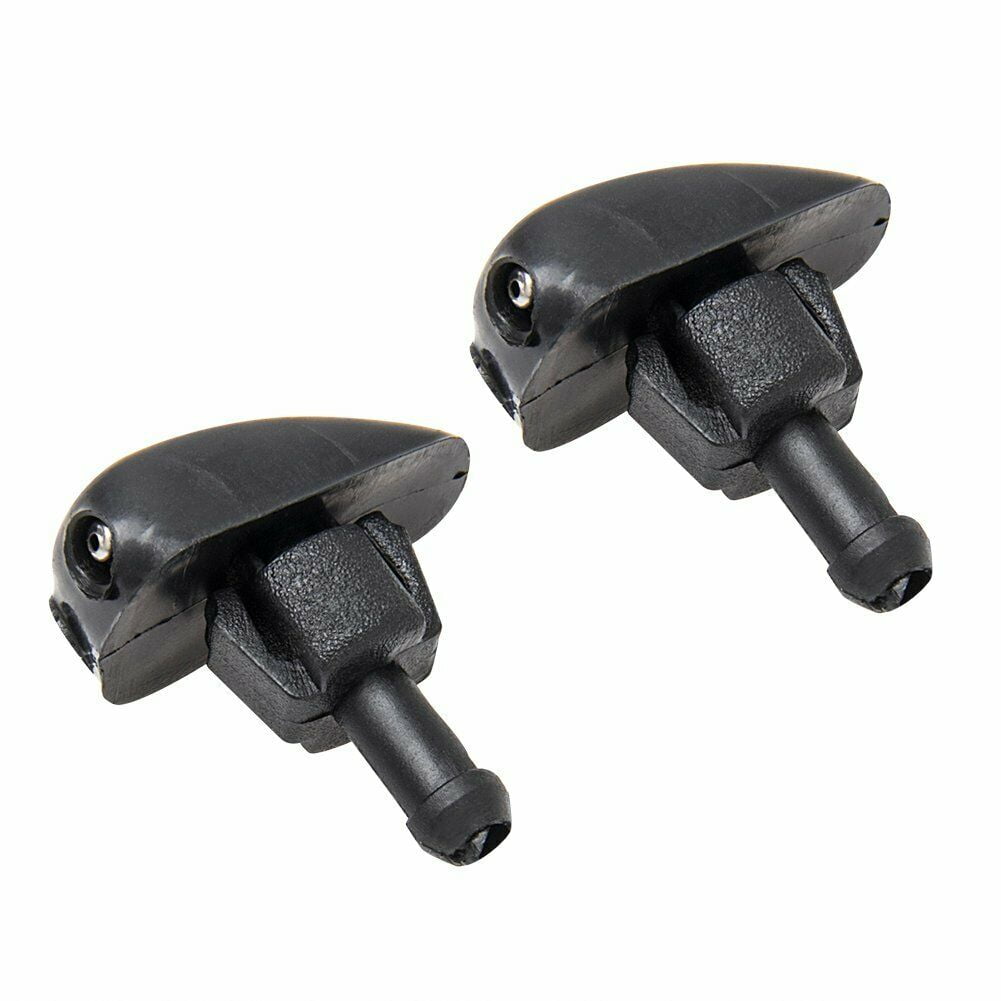 2pcs Universal Car Dual Holes Windshield Washer Nozzle Wiper Water