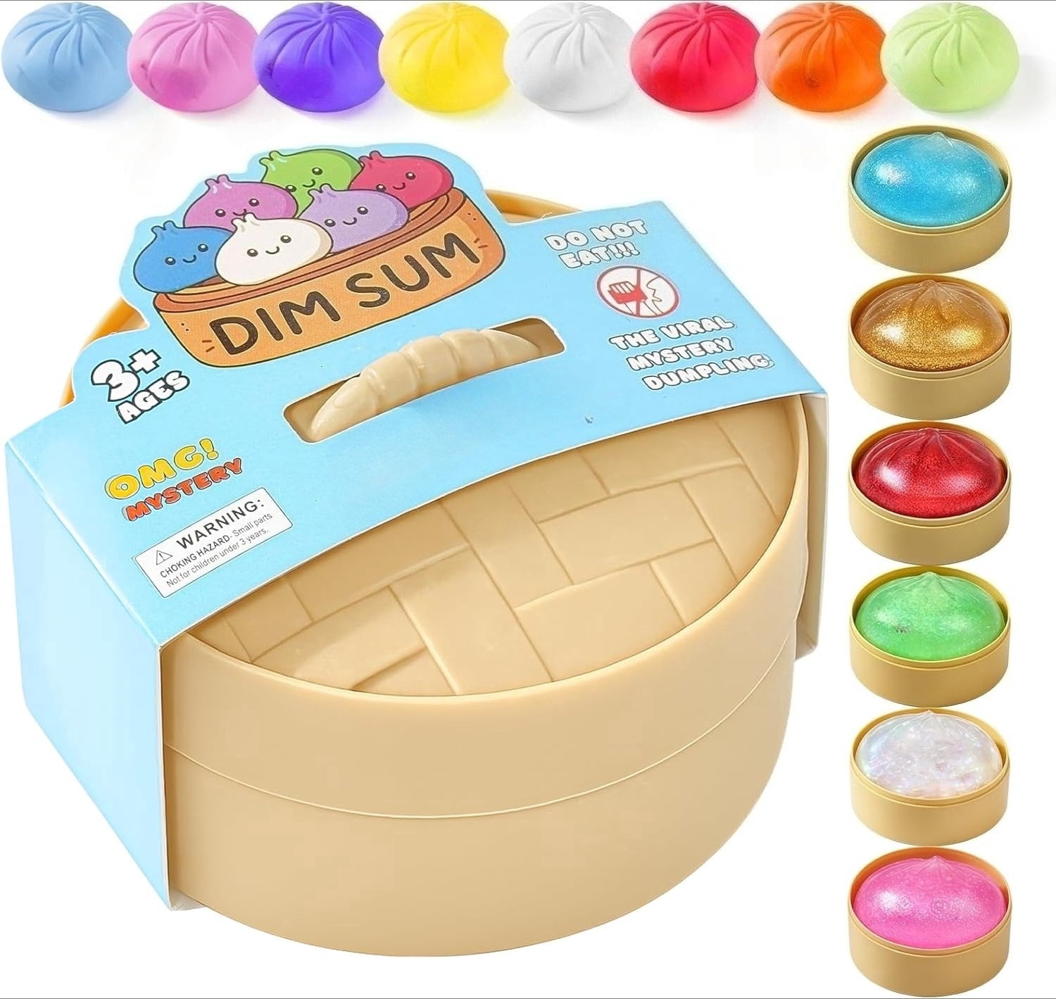 Dumpling Squishy Cute Squishy Dumpling Soft Stretchy Squeeze Sensory Fidget - Walmart.com