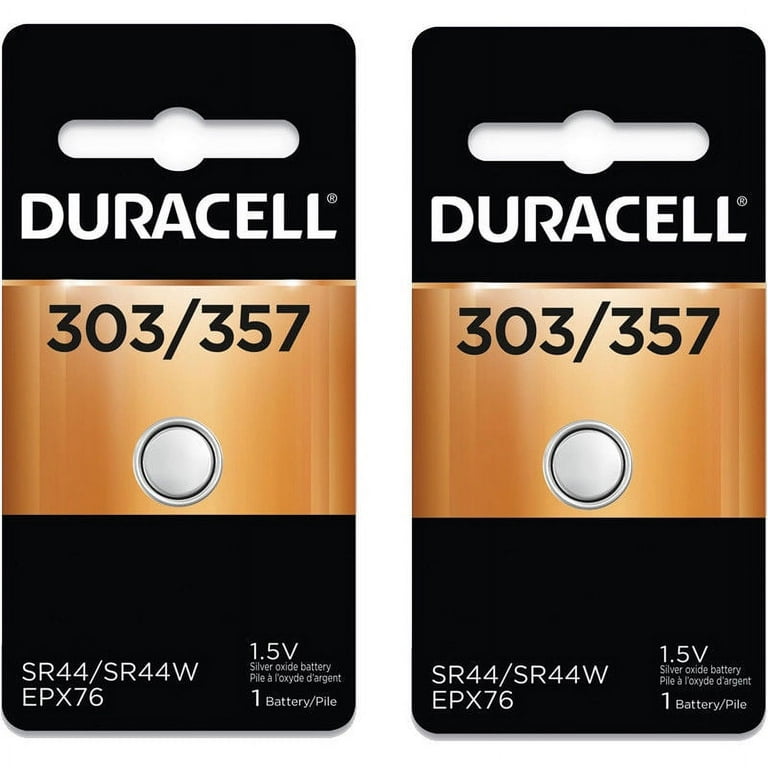 Piles D 357 / 303 - SR44W Duracell