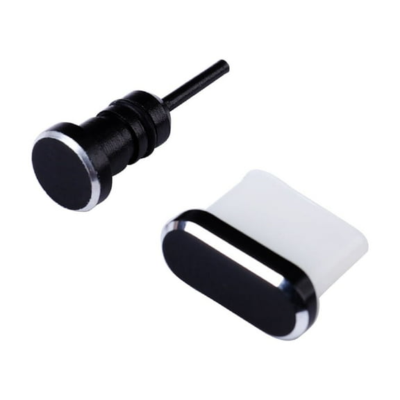 2 Pcs/ Dust Stopper Anti-dust Plug Phone 3.5mm Caps Telephone USB