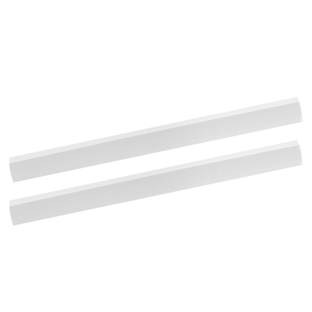 2 Pcs Dustpan Rubber Strips Plastic Strips for Dustpan Edge Dustpan