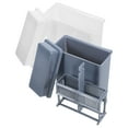 thumbnail image 1 of 2 Pcs Dyeing Tools Research Laboratory Storage Microscope Slide Kit Plastic Staining Jar Lab Slide Racks, 1 of 6
