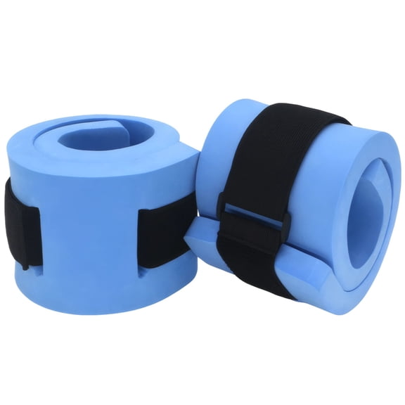 2 Pcs EVA Thickened High Buoyancy Swim Belts for Water Aerobics, Adjustable Swim Weights for Pool Exercise, Blue, Ideal for Swimming and Water Fitness Training