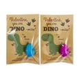thumbnail image 1 of 2 Pcs Easter Basket Stuffers​ Dinosaur Valentine Card with Pink Egg, "You Are Dino-mite" Greeting, Egg Hatching Instructions, Children’s Gift Favor, 1 of 8