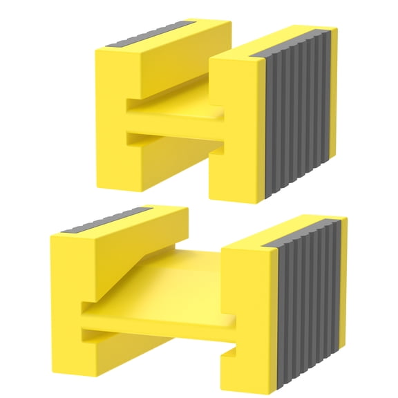 2 Pcs Edge Tape Holder Anti Dislocation Design Edge Tape Straightener Kit Small for 15 and 18 mm Paper/Large for 25 and 30 mm Paper for Wood Board Wedging