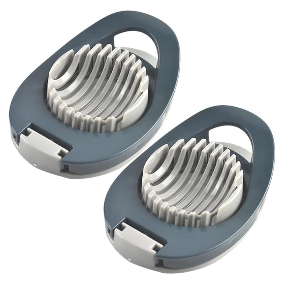 2 Pcs Egg Slicer Dicer for Boiled Eggs Stainless Steel Wire Strawberry Cutter Heavy Duty Cutter Dicer for Salad Sandwich Toppings Potato Mushroom Kiwi Soft Cheese, 4.72"x3.34"x1.29", Green