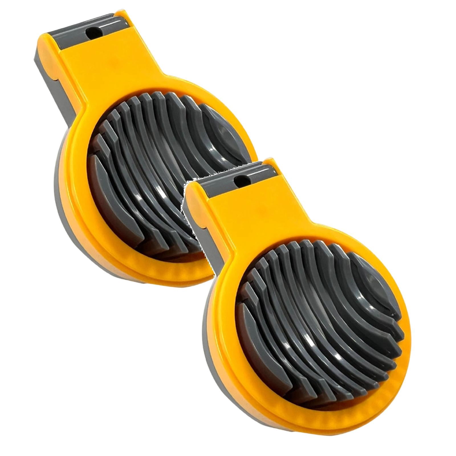 2 Pcs Egg Slicer for Hard Boiled Eggs, Dokpod Egg Cutter for Hard ...