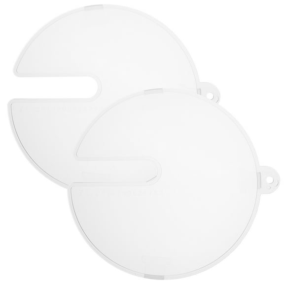 2 Pcs Egg Splash Cover Egg Whisk Bowl Covers Mixing Bowl Splatter Guard Baking Splashing Guard Egg Liquid