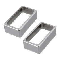 2 Pcs Electric Guitar Open Style Humbucker Pickup Cover Frame Easy to Use