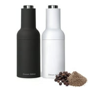 2 Pcs Electric Pepper Grinder Salt Grinder Bottle Salt Grinder Bbq Party