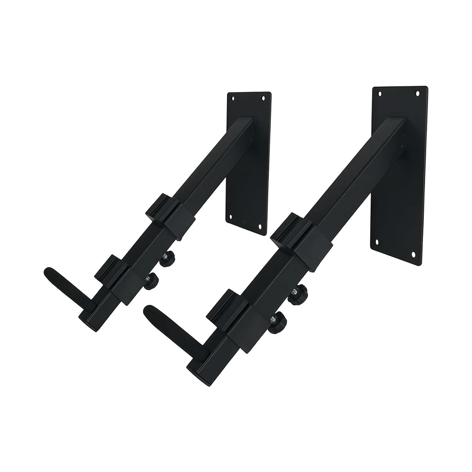 2 Pcs Electronic Keyboard Hook Wall Hanger Iron Adjustable Holder for Musical Instruments Home Studio