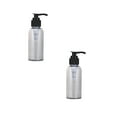thumbnail image 1 of 2 Pcs Empty Plastic Pump Bottles Dispenser 100ml Portable Clear BPA-Free Cylinder Shampoo Lotion Hand Pump Bottle Durable Refillable Containers, Small, 1 of 9
