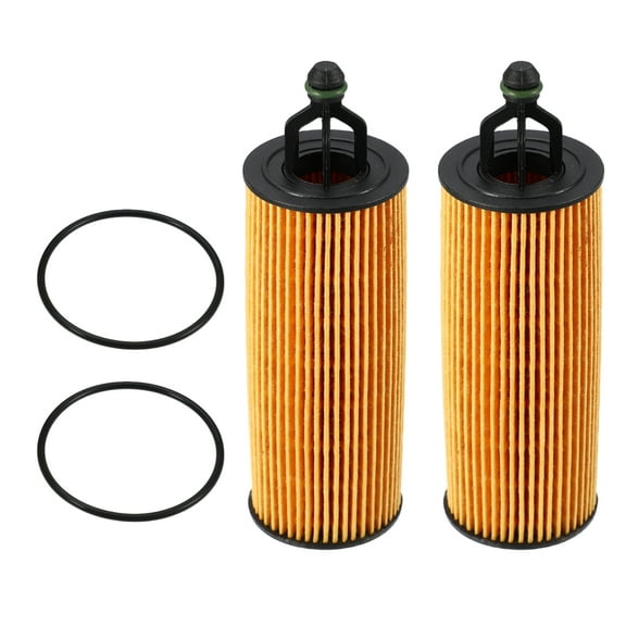 2 Pcs Engine Oil Filter 68191349AA 68191349AB for Dodge for Ram 1500 Avenger Durango Challenger