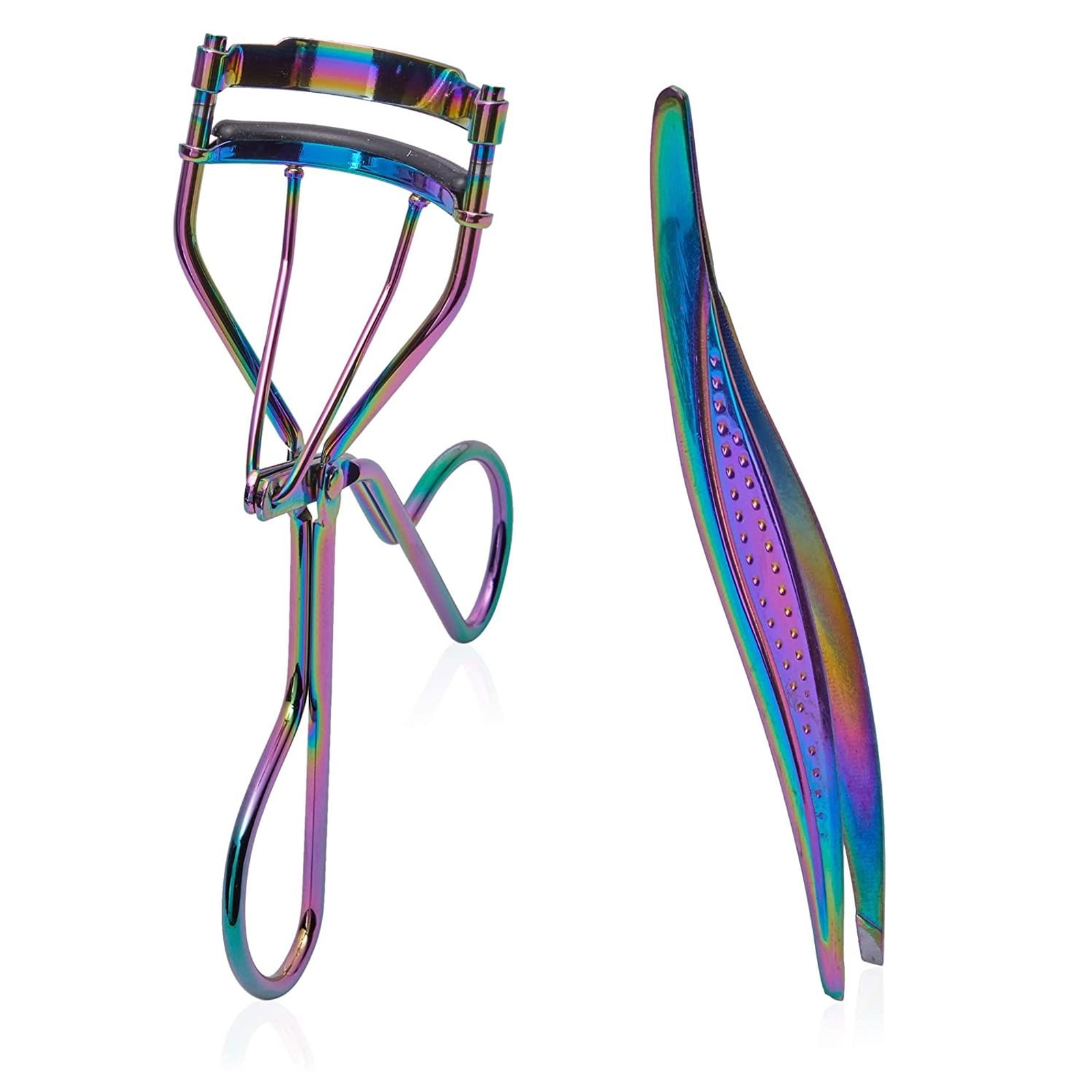 2 Pcs Eyelash Curler Kit Metallic Rainbow Lash Nepal Ubuy