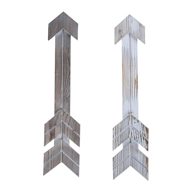 2 Pcs Fall Wall Decor Retro Wooden Arrow Exquisite Wall Adornments ...