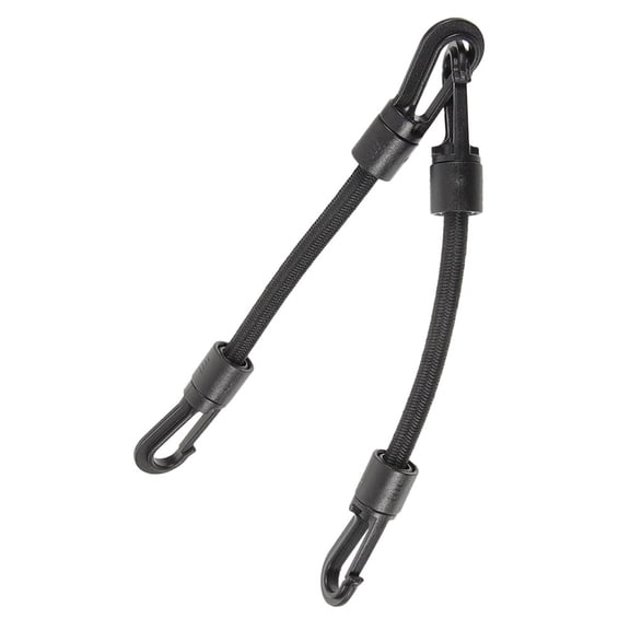 2Pcs Portable Hook Ropes with Multi Function Buckle Straps Elastic Tie Down Straps for Outdoor Supply