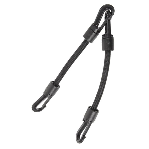 2Pcs Portable Hook Ropes with Multi Function Buckle Straps Elastic Tie Down Straps for Outdoor Supply