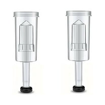 2 Pcs Fermentation Lids Kit Airlock For Fermentation Air-Locks With Black Grommets Airlock Bubble For Beer And Wine