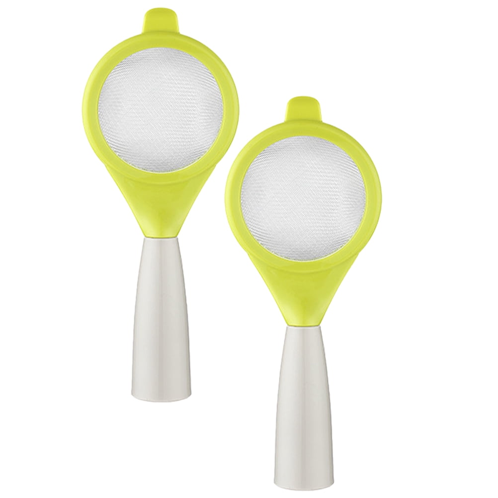 2 Pcs Filter Screen Coffee Mesh Strainer Food Fine Rice Cleaner Cheese