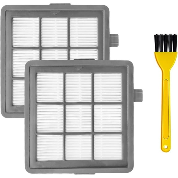 VISFORY Filters for Bissell Hard Floor Expert Canister Vacuum 1154, 1154W, 1161, Part No. 1602084, 2-Pack