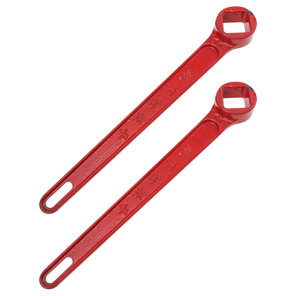 2 Pcs Fire Hydrant Wrench Fighting Spanner Firefighting Tool Spray Paint Spanners Emergency