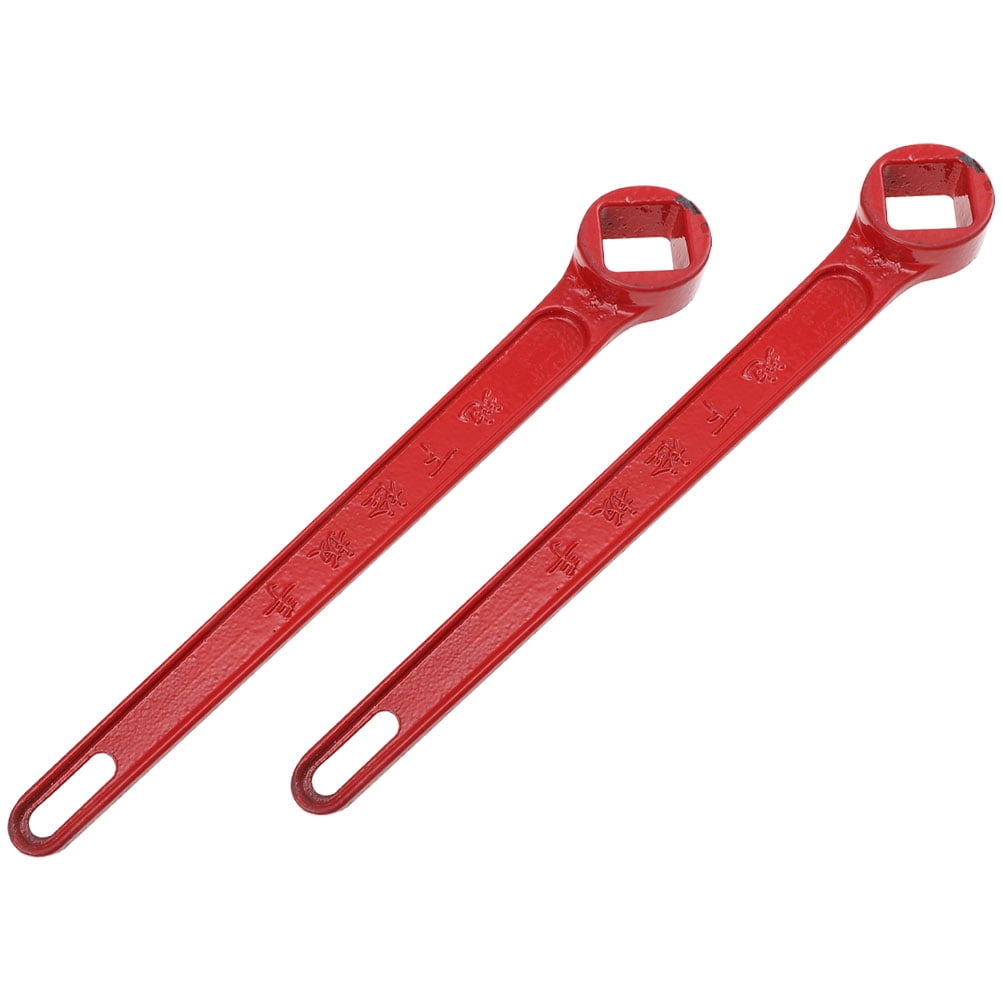 2 Pcs Fire Hydrant Wrench Portable Spanner Fire Fighting Wrench Spanner