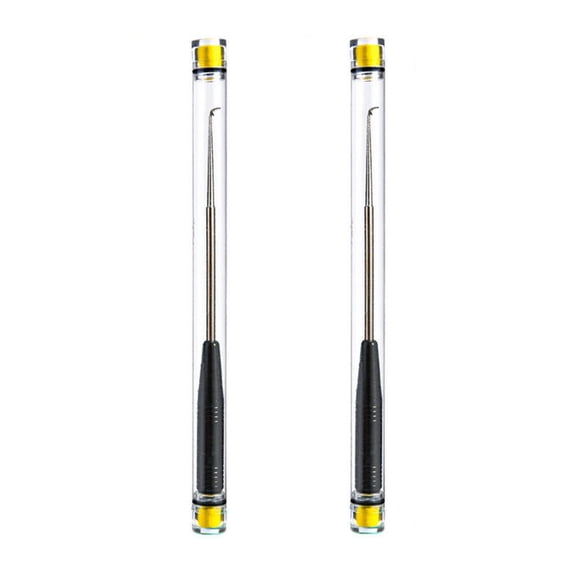 2 Pcs Fish Hook Remover Tool, Stainless Steel Quick Fishing Hook Disconnect Removal Descending Device, Easy Store and Carry Hook Extractor, Essential Fishing Gear Accessorie