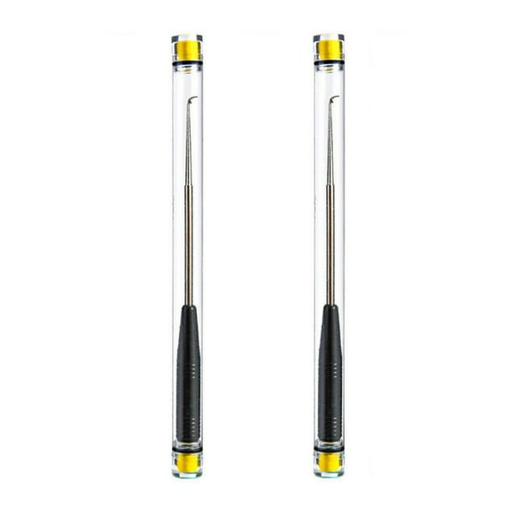 2 Pcs Fish Hook Remover Tool, Stainless Steel Quick Fishing Hook Disconnect Removal Descending Device, Easy Store and Carry Hook Extractor, Essential Fishing Gear Accessorie